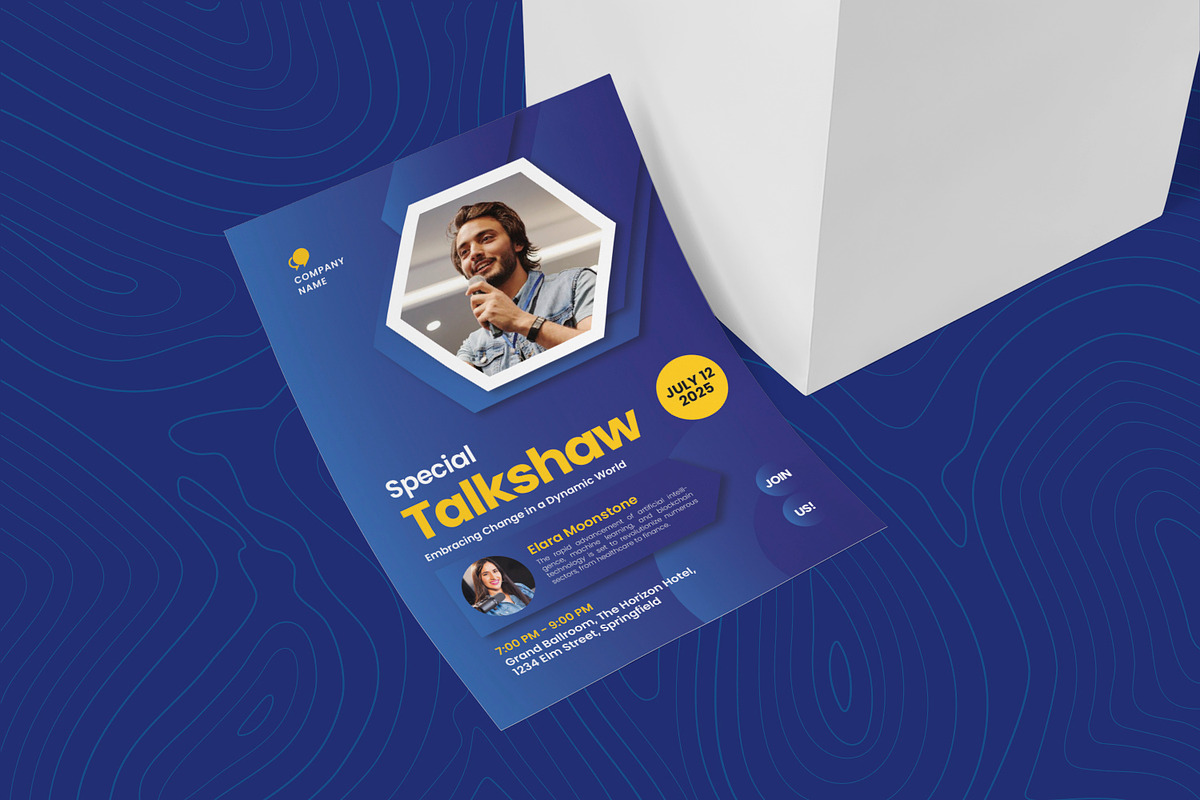 Creative Nest - Event Invitation, an Invitation Template by Esensifiksi.studio (Photo 3 of 3)