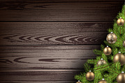 Big golden Christmas & New Year set, a Decorative Illustration by Vjom (Thumbnail 4 of 30)