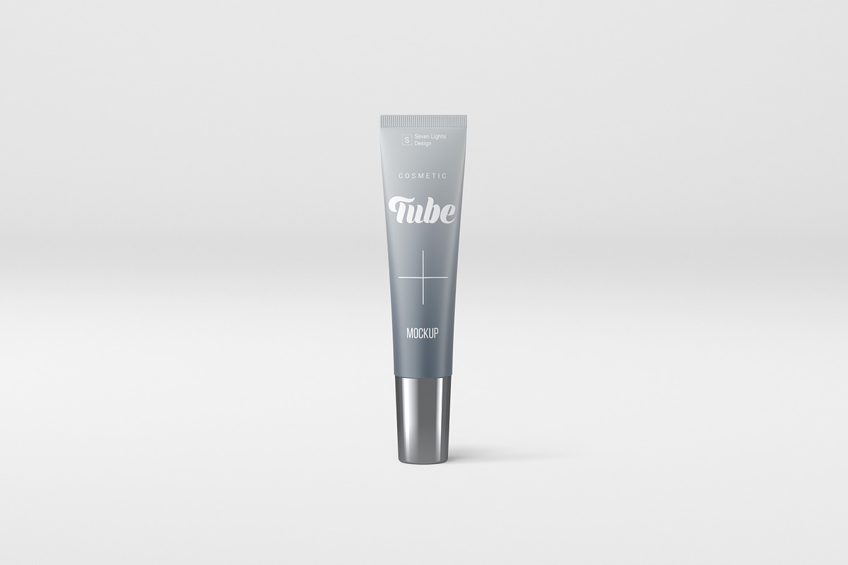 Cosmetic Tube Mockup #3, a Packaging Mockup by Seven Lights (Photo 3 of 9)