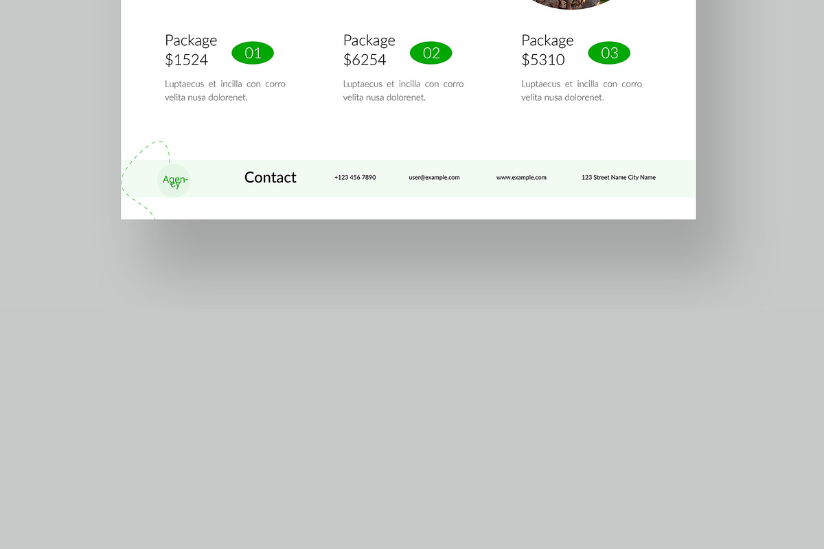 Travel Agency Landing Page, a Landing Page Template by CreativeShaper (Photo 6 of 6)