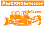 Bulldozer and friend, an Object Graphic by weknow (Thumbnail 4 of 15)