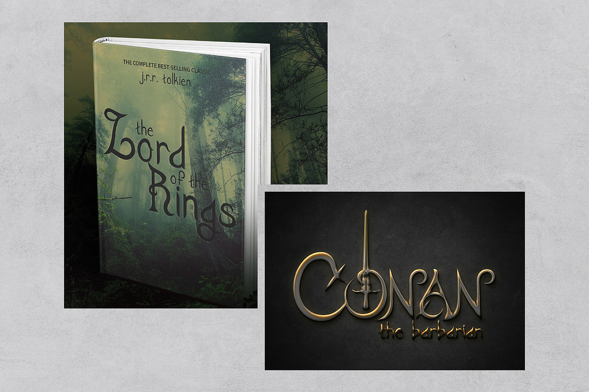 Springbrook - A Fantasy Typeface, a Font by Megan Mahfoud Studio (Photo 5 of 7)