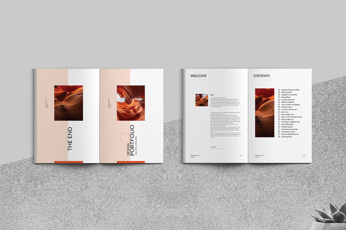 Design Portfolio Template, a Magazine Template by Creative-Lab (Photo 2 of 5)