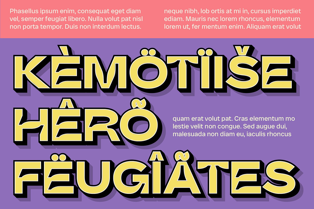CS Marley 3D, a Sans Serif Font by Craft Supply Co. (Photo 7 of 8)