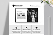 Corporate Flyer Template Layout, a Flyer Template by MightyDesign (Thumbnail 2 of 6)
