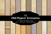 44 Old Paper Vintage Textures, a Background Graphic by UniqueMe (Thumbnail 2 of 14)