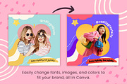 Social Media Posts Canva Templates, a Social Media Template by TemplateCastleStore (Thumbnail 7 of 10)