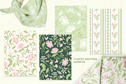 Floral Patterns & Illustrations, a Pattern Graphic by Inna Moreva (Thumbnail 3 of 4)