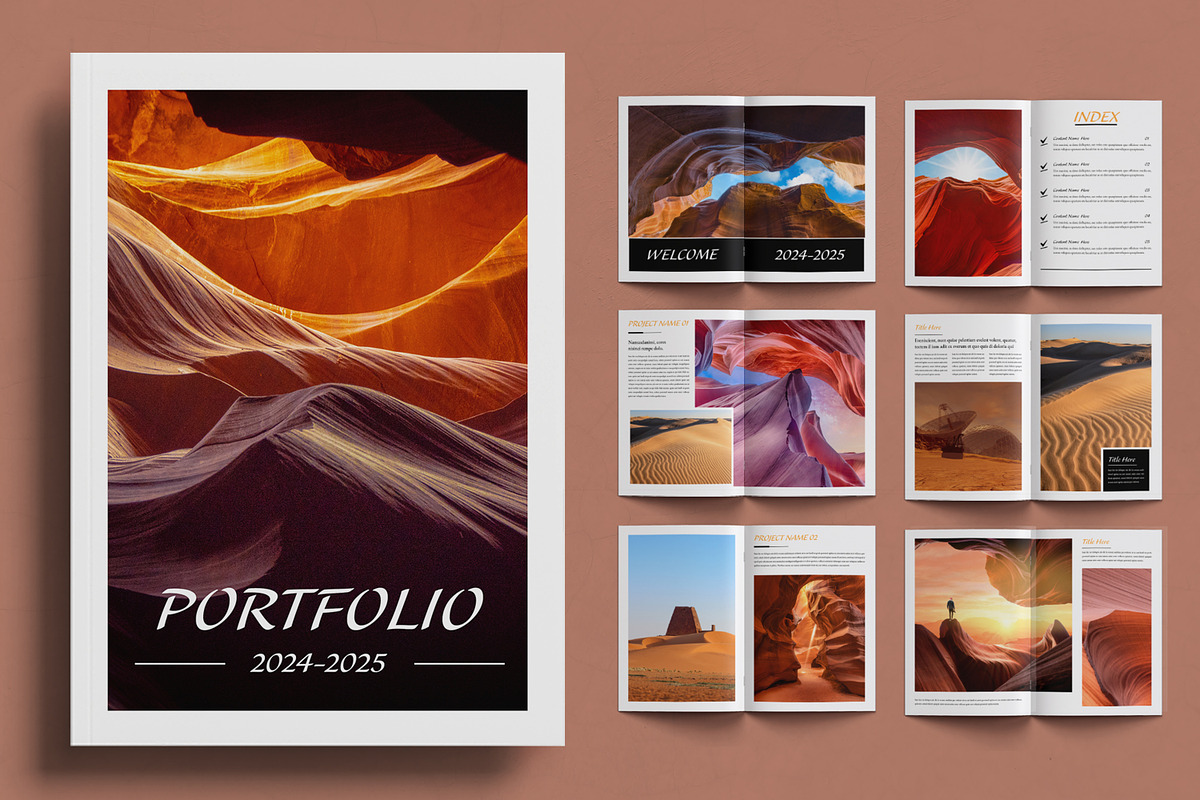Portfolio Layout Template, a Magazine Template by ContestDesign (Photo 1 of 4)