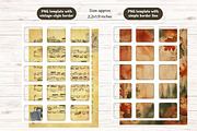Labels Templates Canva Affinity PS, a Card Template by Print Haven Mochi Vintage (Thumbnail 2 of 2)