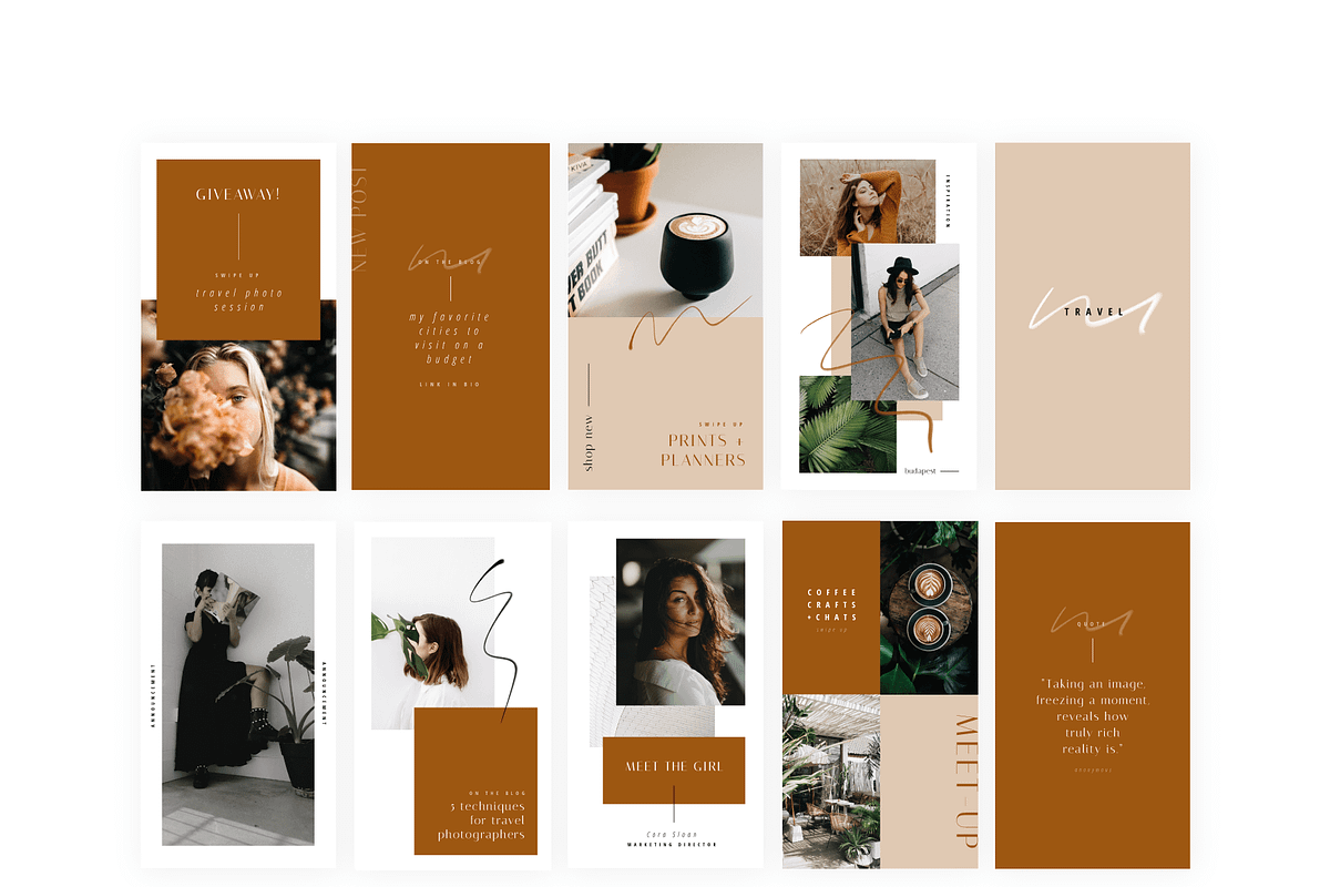 Budapest Social Media Kit, a Social Media Template by The Blog Stop (Photo 10 of 10)