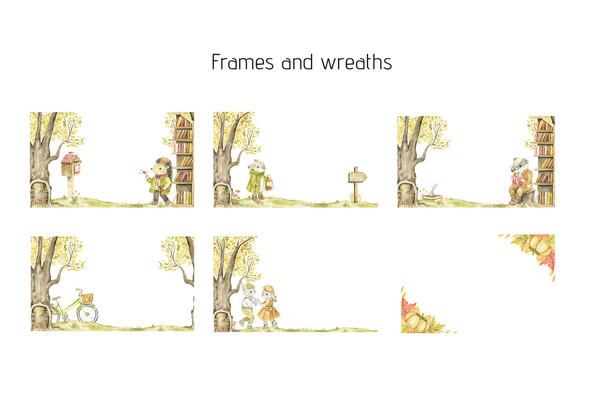 Autumn Fairytale clipart, an Animal Illustration by Eves_Aquadreams (Photo 7 of 9)