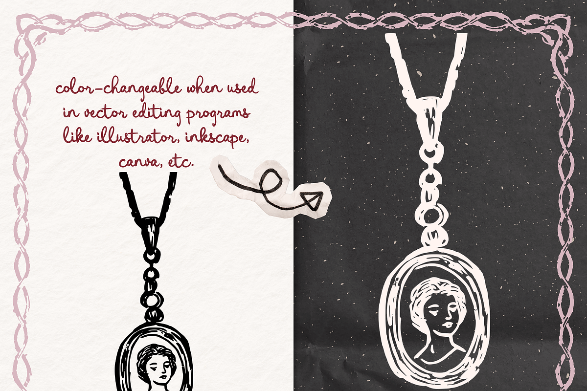Coastal Grandmother Clipart Set, an Object Illustration by The October Creative (Photo 2 of 6)