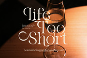 Becki Elegant Serif Display Font, a Serif Font by Graphicxell (Thumbnail 5 of 8)