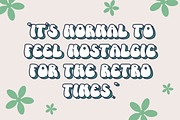 Coventry - Groovy Retro Font, a Script Font by AQR Studio (Thumbnail 6 of 9)