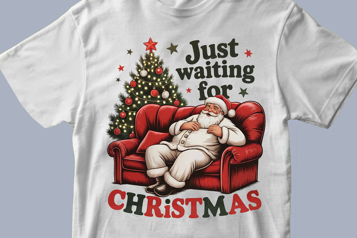 Santa Waiting for Christmas PNG, a Graphic by olgasallom (Photo 2 of 3)