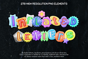 3D Ransom Notes Inflated Graphics, a Graphic by LarysaZabrotskaya (Thumbnail 5 of 11)