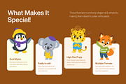 40 Animated Animal Mascot, an Animal Illustration by Brickclay (Thumbnail 2 of 4)