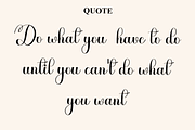 Quincy, a Handwritten Font by FreshTypeINK (Thumbnail 5 of 8)