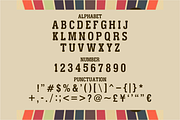 Retro Varsity - Campus Display Font, a Slab Serif Font by KiddoGlyphs Studio (Thumbnail 4 of 5)