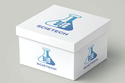 Science Technology SImple Logo, a Branding & Logo Template by Logo Loom (Thumbnail 2 of 2)