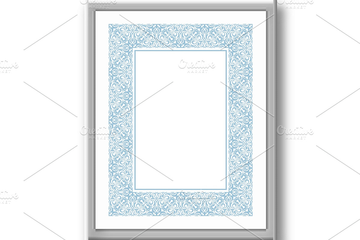 Decorative frame Elegant vector, an Education Illustration by RODINA (Photo 3 of 3)