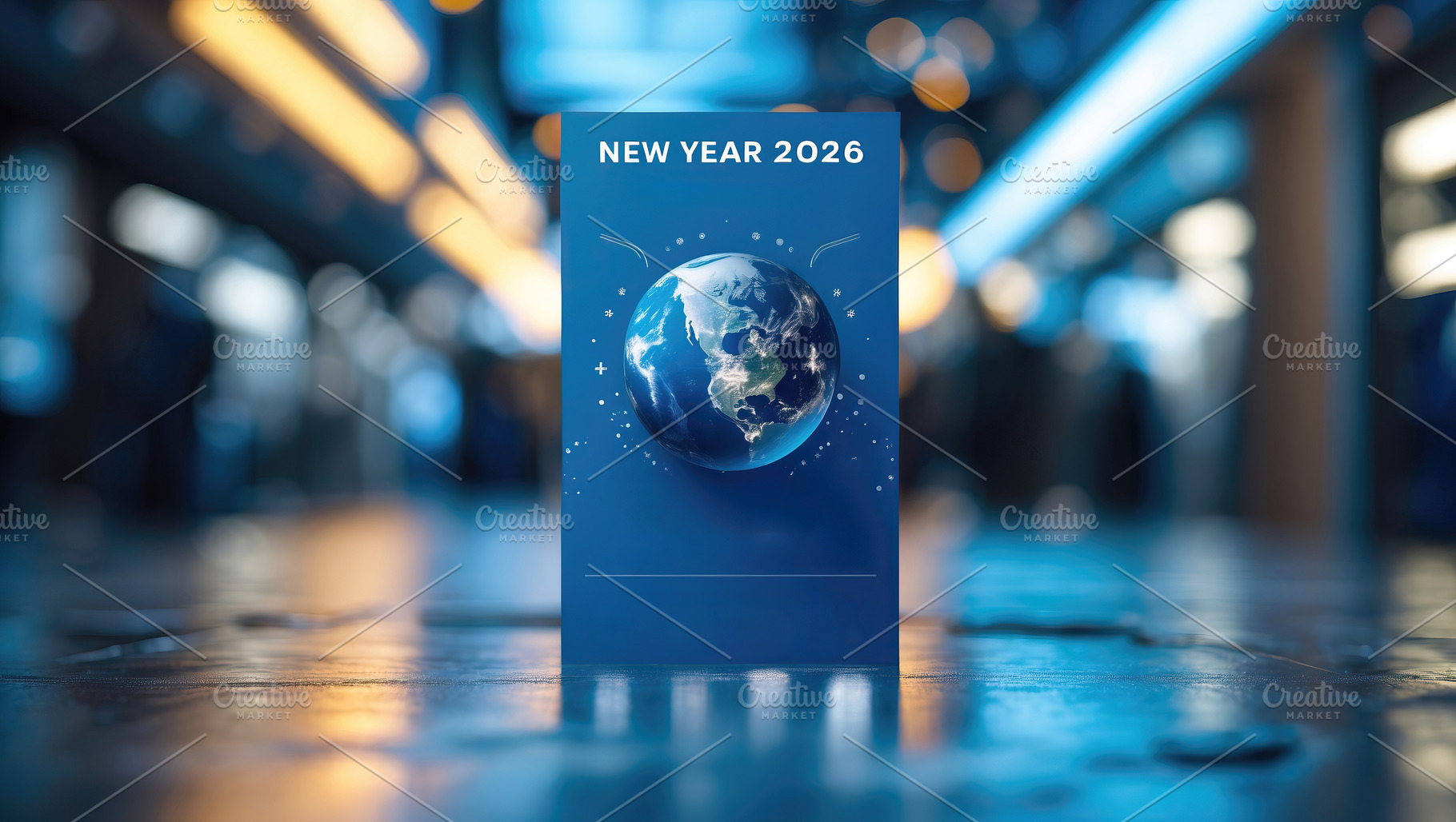 New Year 2026 with a Global Design a, a Background Photo by Perpis