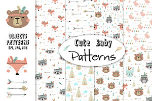 Baby Patterns! Cute Indians!