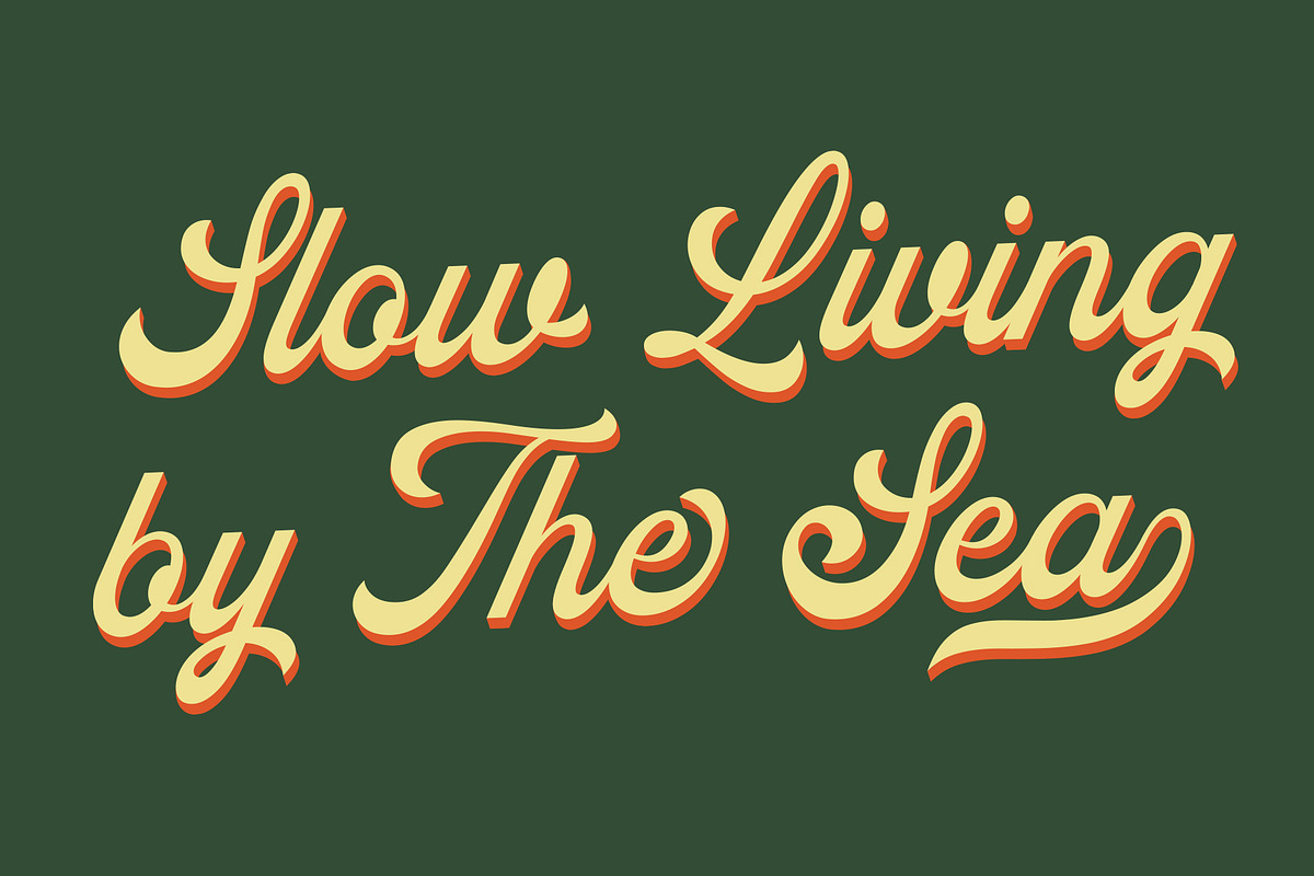 ED Forheim - Vintage Script, a Script Font by Emyself Design (Photo 2 of 12)