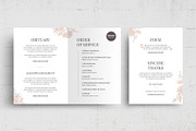 Funeral Service Brochure With Floral, a Flyer Template by BrandPacks (Thumbnail 9 of 9)