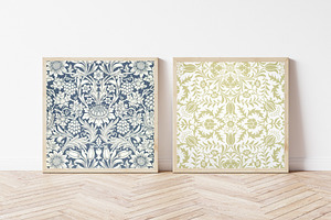 Vintage Botanical Pattern Collection