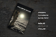 Luminas Sci-fi Futuristic Sans Font, a Sans Serif Font by SpiralShare Digital (Thumbnail 4 of 4)