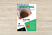 Basketball Sports Flyer, a Flyer Template by PenciGraphics (Thumbnail 2 of 2)
