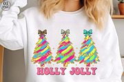 Glitter Holly Jolly Christmas Tree P, an Illustration by Libby Wishes (Thumbnail 1 of 8)