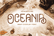 Oceania | Display Font, a Serif Font by LetterStuff Typefoundry (Thumbnail 1 of 11)