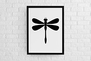 Dragonfly Silhouette SVG, an Animal Illustration by newminddesign (Thumbnail 2 of 3)