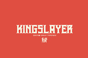 Kingslayer, a Serif Font by Hydro74 (Thumbnail 1 of 3)