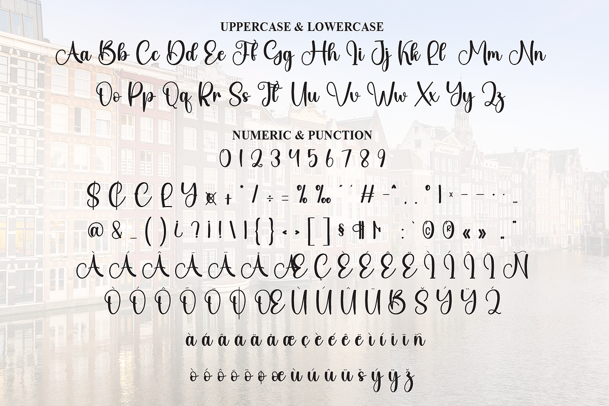 Amsterdam | Script Font, a Handwritten Font by Scratchones (Photo 7 of 9)