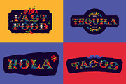 Mexican Pattern Colored font, a Symbol Font by kaer_shop (Thumbnail 12 of 14)