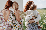 Château Rose Watercolor Patterns, a Pattern Graphic by Deveze Art & Co (Thumbnail 4 of 10)