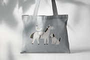 Cute farm animals, doodle scandi set, an Animal Illustration by Good Studio (Thumbnail 5 of 6)