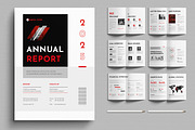 Annual Report Layout, a Brochure Template by MightyDesign (Thumbnail 1 of 6)