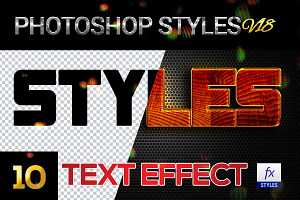 10 Creative Photoshop Styles V18