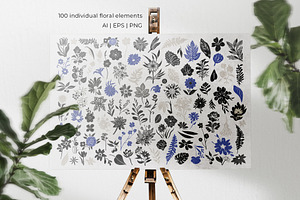 Floral Art Prints Posters