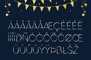 Winter Holidays Sans Serif Font, a Sans Serif Font by Yiru Chen Studio (Thumbnail 7 of 15)