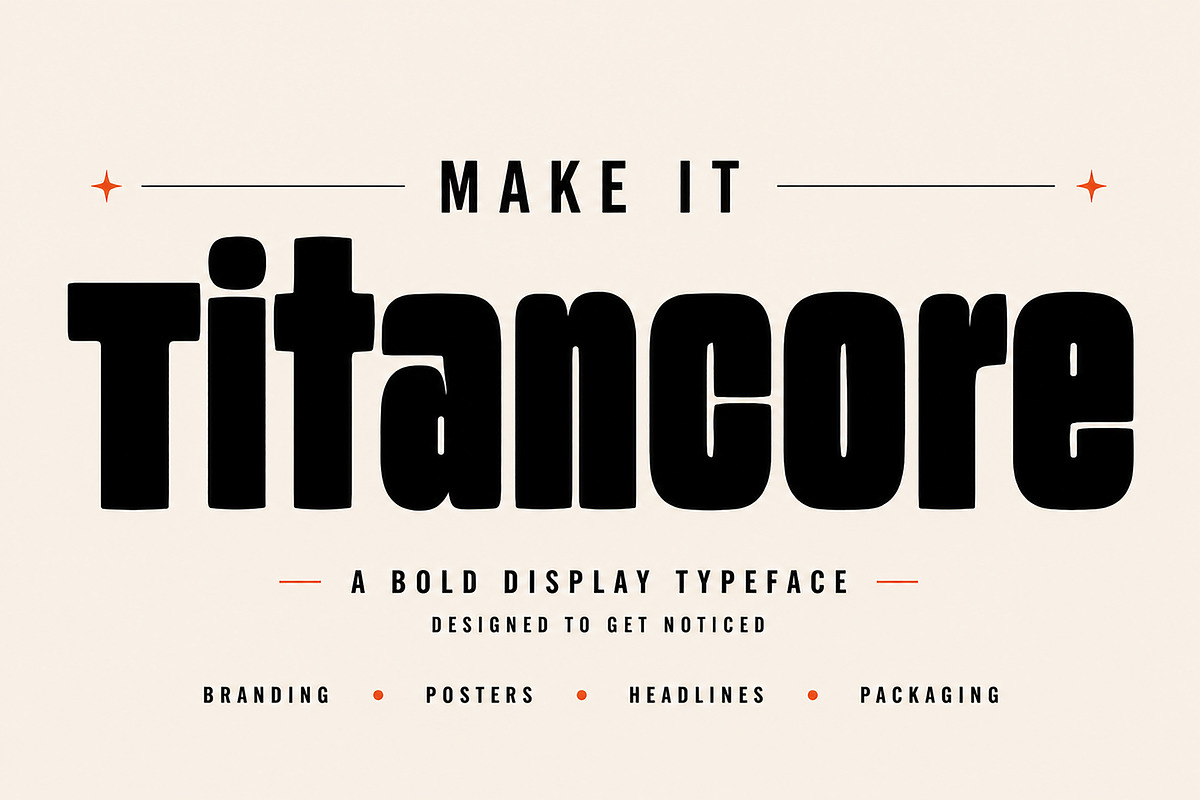 TITANCORE, a Slab Serif Font by Wow Magic (Photo 5 of 5)