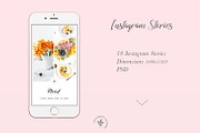 Lavanga | Font + Instagram Stories, a Script Font by Blossom (Thumbnail 4 of 7)