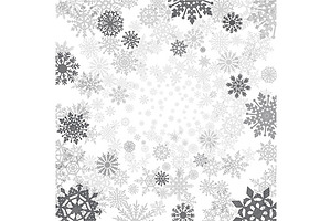 Christmas Snowflake Background