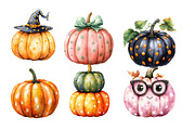 Halloween Pumpkin clipart, a Work Illustration by cherrydesign (Thumbnail 3 of 4)
