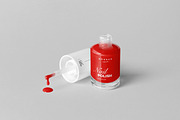 Nail Polish Mock-up, a Packaging Mockup by Yogurt86 (Thumbnail 9 of 14)